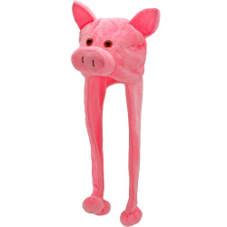 Látková čiapka s ušami